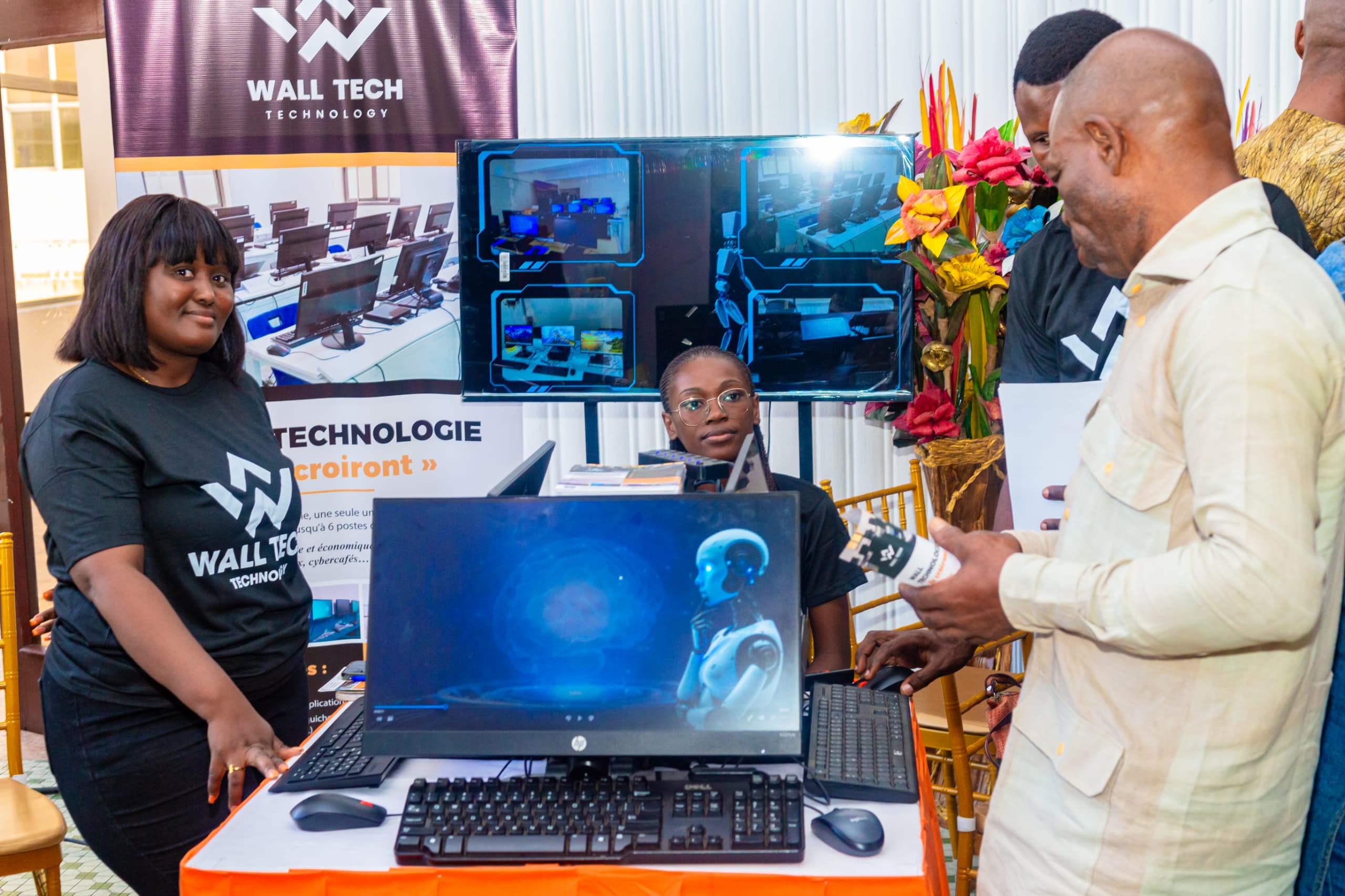 Wall Technologie – Installation salle informatique