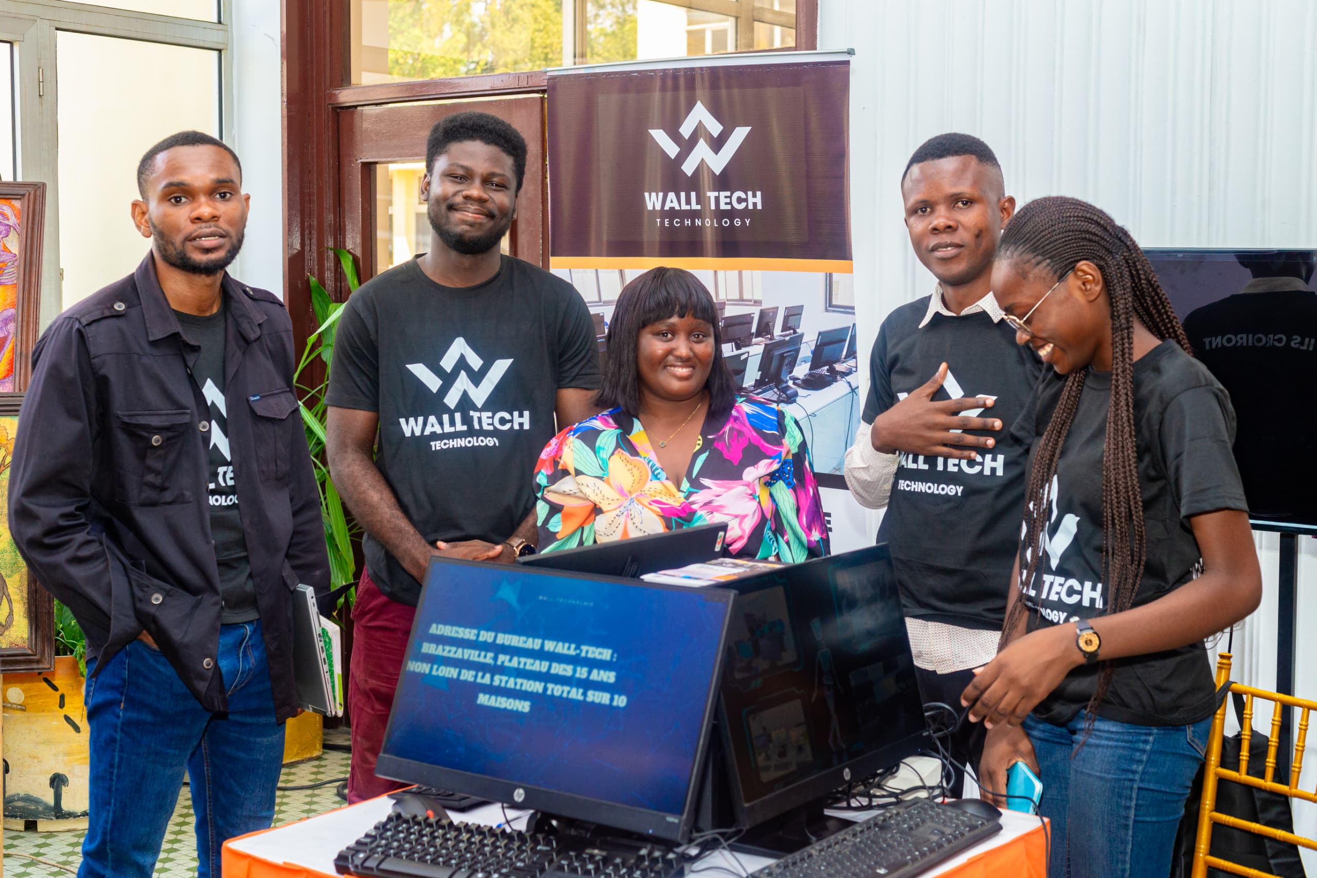 Wall Technologie – Installation salle informatique